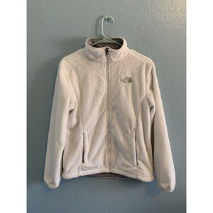 The North Face Ladies AAHY White Cozy Fleece Jacket Adult Size Medium